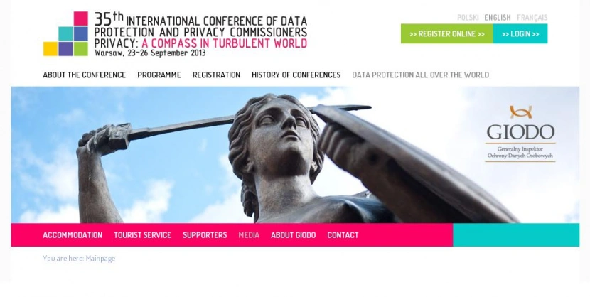 35. Międzynarodowa Konferencja Rzeczników Ochrony Danych i Prywatności
