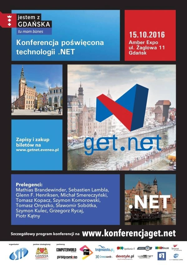 GET.NET - największa konferencja programistyczna ponownie zawita do Gdańska