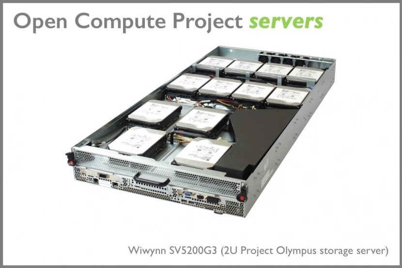 Te serwery powstały dzięki inicjatywie Open Compute Project