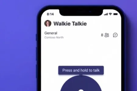 Microsoft wprowadził funkcję Walkie Talkie do kolejnej mobilnej platformy