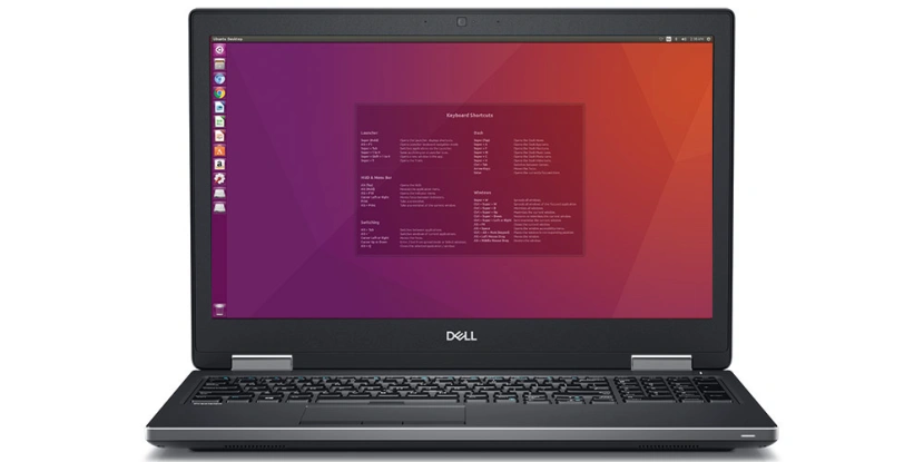 Komputer z zainstalowanym Ubuntu
Źródło: dell.com