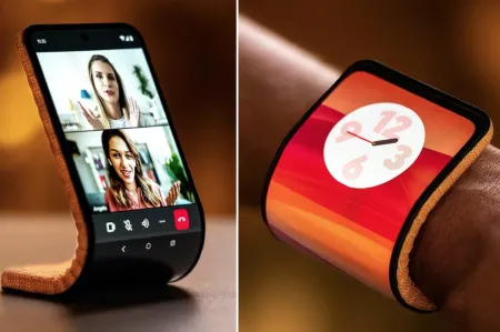 Motorola radzi, aby telefon owijać wokół nadgarstka. Czy tak wygląda przyszłość?
