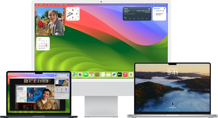 System operacyjny macOS Sonoma
Źródło: apple.com