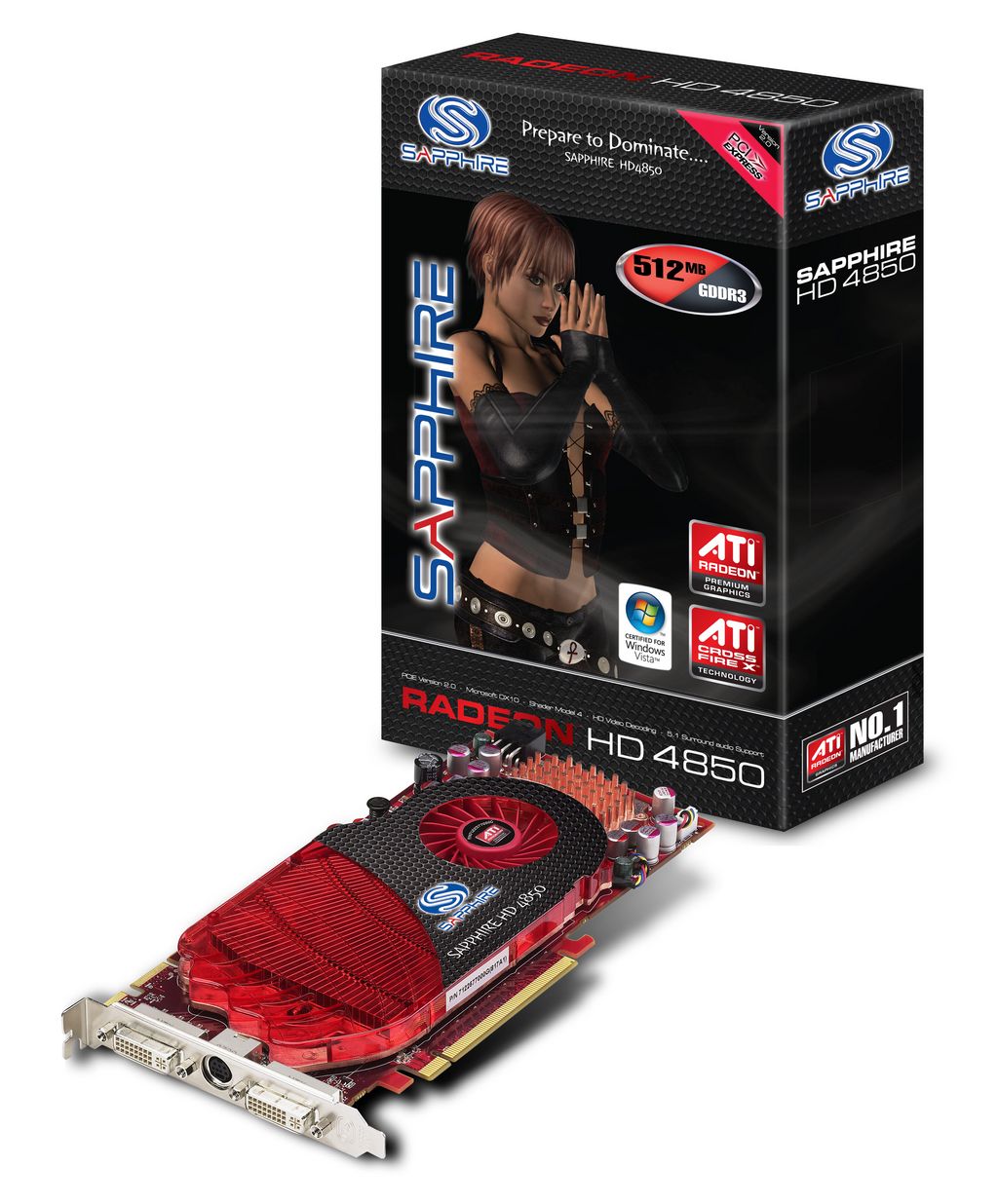 Видеокарты ATI Radeon 4800.