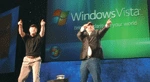 <p>Pierwsze próby Windows Vista</p>