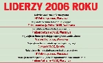 <p>Liderzy 2006 roku</p>