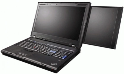 <p>Lenovo ThinkPad W700ds - jeden notebook, dwa ekrany</p>