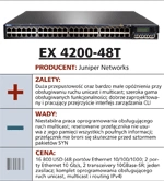 Przełącznik dostępowy Juniper EX 4200