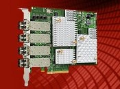 Emulex - karta HBA z czterema portami FC 8 Gb/s