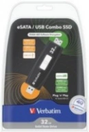 <p>Verbatim: przenośny napęd SSD z interfejsami eSATA/USB</p>