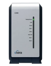Ctera C200 tworzy zapasowe kopie danych