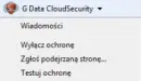 G Data CloudSecurity - wtyczka bezpieczeństwa dla Firefoksa i IE