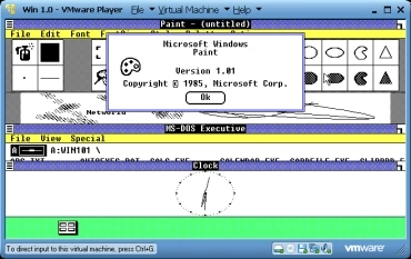 <p>Jak wyglądał Windows 1.0?</p>