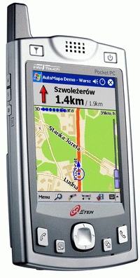 PDA z GPS w promocji