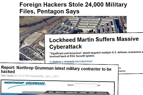 Kolejne informacje o cyberatakach na amerykańskie serwery wojskowe