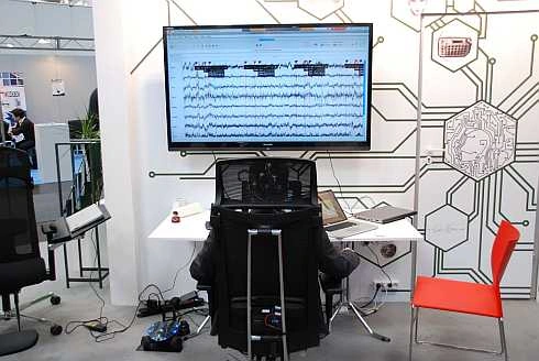 Na polskim stoisku na CeBIT zaprezentowano interfejs komputer-mózg