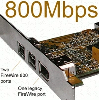 <p>FireWire 800 dla PC i MAC</p>