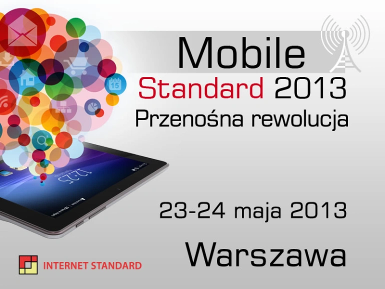<p>Konferencja Mobile Standard 2013 zbliża się wielkimi krokami</p>