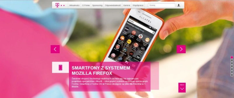 <p>T-Mobile ma nową stronę korporacyjną</p>