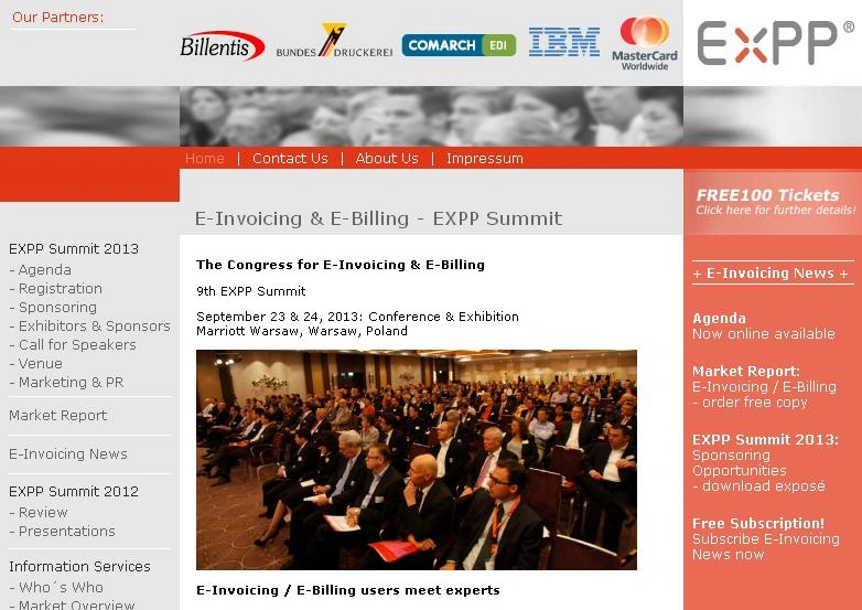 Szczyt EXPP we wrześniu w Warszawie