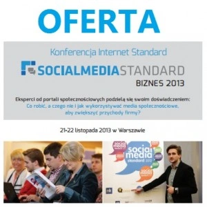 socialmediaSTANDARD 2013 BIZNES - social media w służbie przedsiębiorcom
