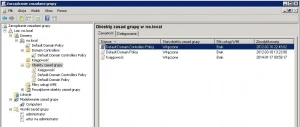 <p>Zasady grupy w domenie Windows</p>