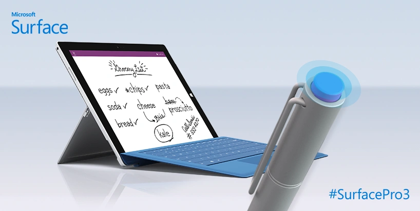 Nowy tablet Microsoft Surface Pro 3 przeznaczony dla użytkownika biznesowego