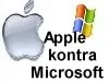 Pojedynek firm Microsoft i Apple na slajdy