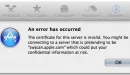 Problemy Apple z certyfikatem SSL dla sklepu Mac App Store