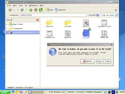 Linux XP Desktop - system PRAWIE jak Ubuntu