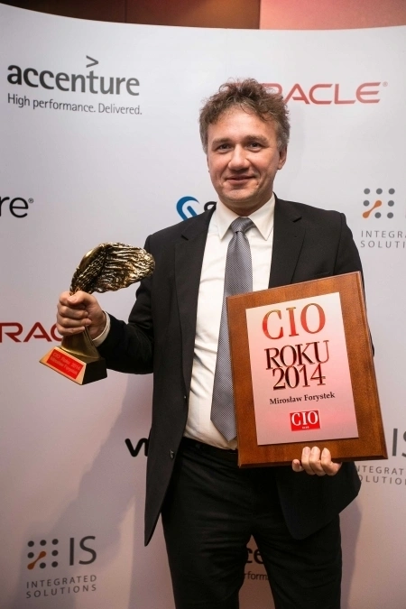 <p>Mirosław Forystek – CIO Roku 2014!</p>