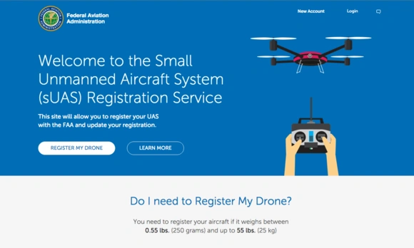 <p>Drony będzie trzeba zarejestrować w FAA przed lutym tego roku</p>