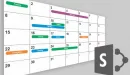 Kolorowy kalendarz SharePoint
