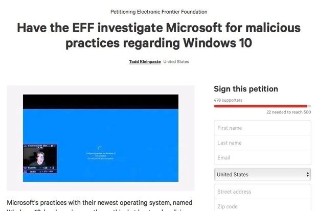 Apel o ukrócenie praktyk Microsoftu