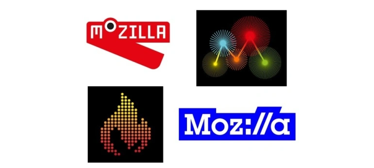 <p>Nowe logo Mozilly zawiera elementy URL</p>