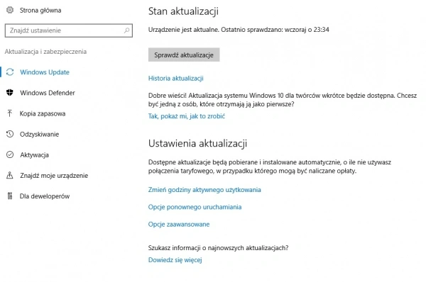 Windows 10 Creators Update gotowy do publikacji