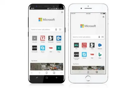 Microsoft ogłosił dostępność przeglądarki Edge w wersjach dla systemów Android i iOS