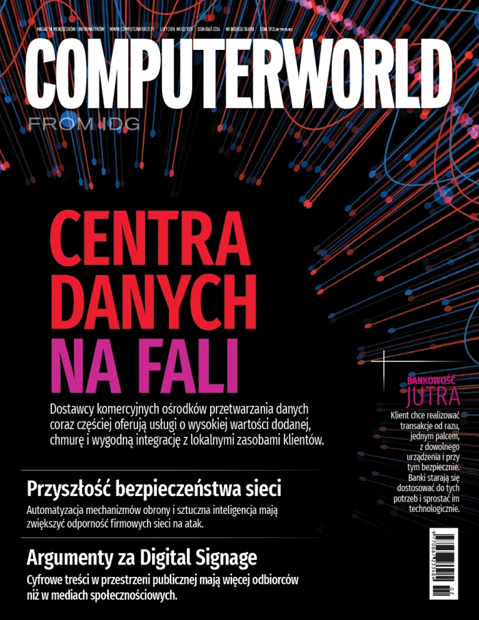 Computerworld 2/18: narzędzia pracy grupowej, IT w bankach, systemy analizy ryzyka