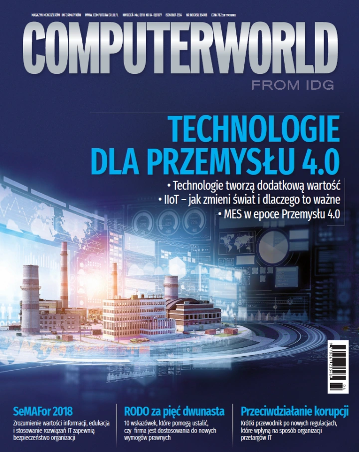 Computerworld 4-5/18: raport IoT, chmura, DevOps, RODO