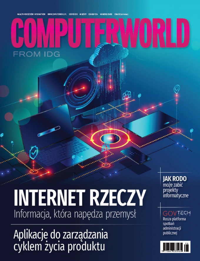 Computerworld 8/18: IoT, AI, RODO, Big Data, GovTech