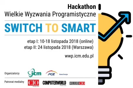 „Switch to Smart”: hackathon ICM UW i PGE Nowa Energia