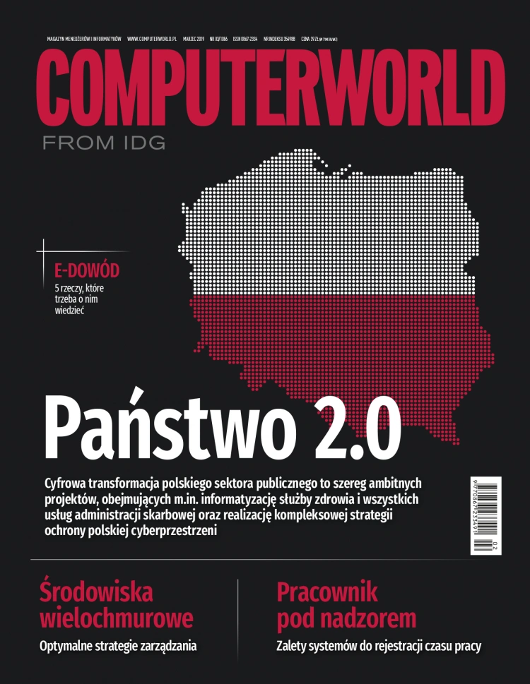 Computerworld 3/2019. Państwo 2.0 stoi e-usługami