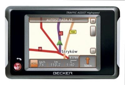 <p>MapaMap w GPS Beckera</p>