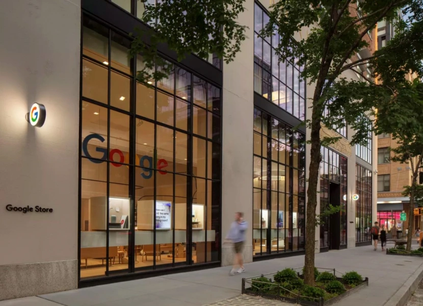 Sklep detaliczny Google w Nowym Jorku / Fot. Google