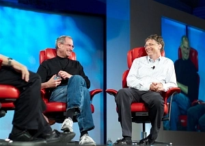 <p>Pierwsza debata Gatesa i Jobsa od 24 lat</p>