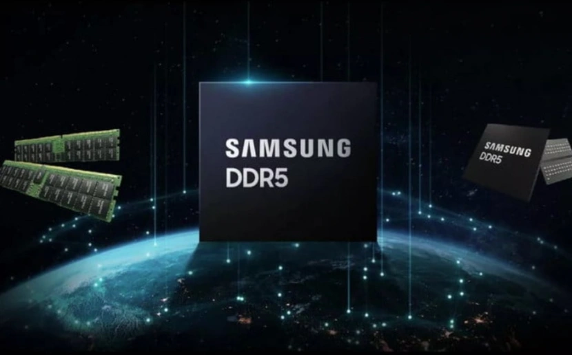 Pamięci DDR5 trafią na rynek w tym roku / Fot. Prezentacja Samsung