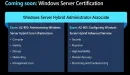 Będą dwa nowe certyfikaty Windows Server