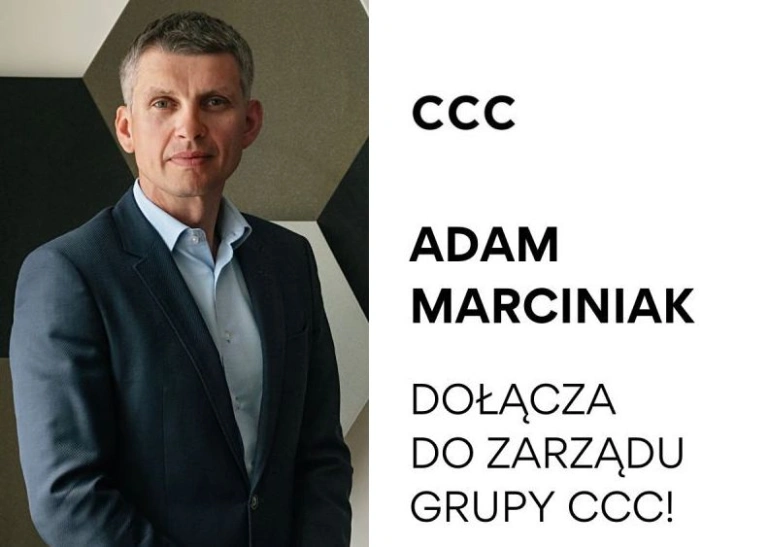 <p>Adam Marciniak w zarządzie Grupy CCC</p>