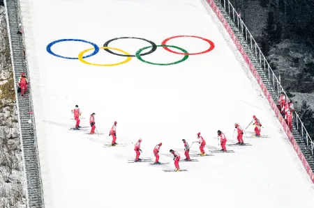 Zimowa olimpiada w Chinach na cenzurowanym