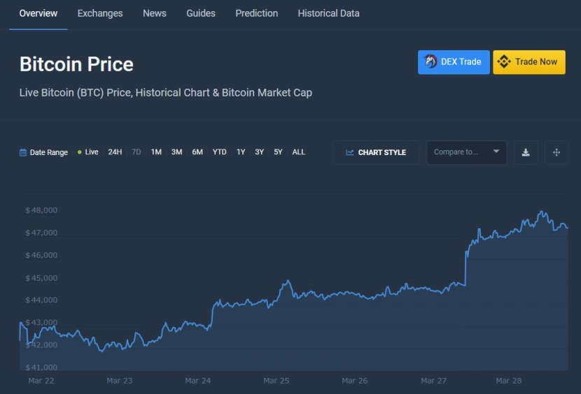 Bitcoin napędza rynek krypto / Fot. Materiały własne